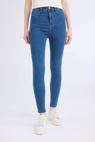 Jegging High Waist Ankle Length Skinny Jeans