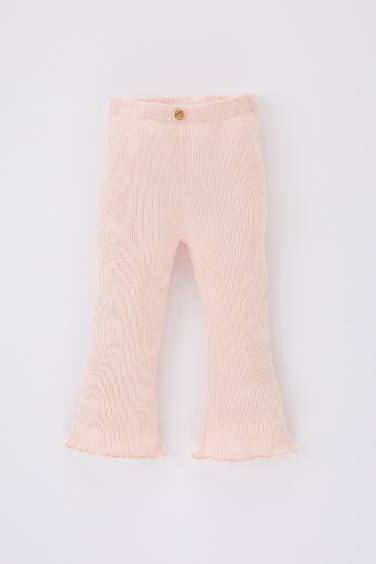 Baby Girl Ribbed Camisole Leggings