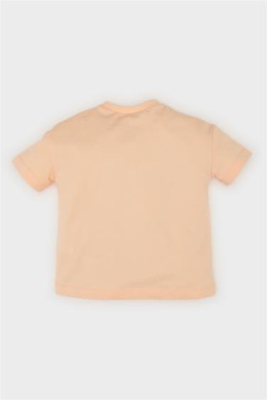 Baby Girl Regular Fit Crew Neck T-Shirt