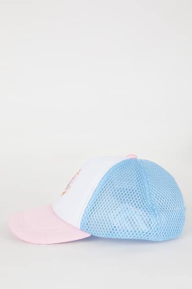Girl Gabardine Embroidered Hat