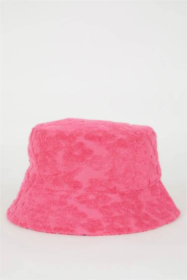 قبعة دلو بناتي جبردين منقوش