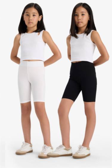 Girl 2 piece Biker Leggings