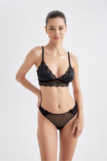 Fall in Love Lace String Slip Panty