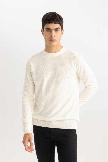 Standard Fit Crew Neck Knitwear Pullover