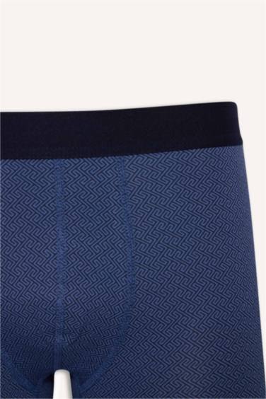 Regular Fit Etnik Desenli 3'lü Boxer