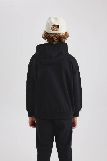 Boy Regular Fit Hooded Sweatshirt