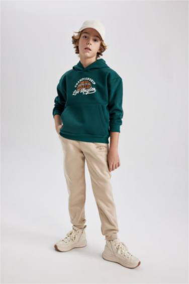 Boy Regular Fit Hooded Sweatshirt