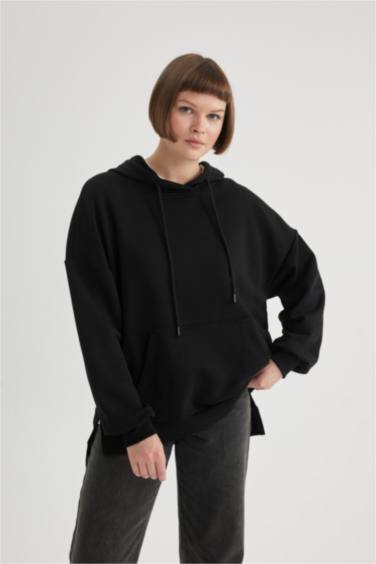 سويت شيرت اوفر سايز بياخة بولو