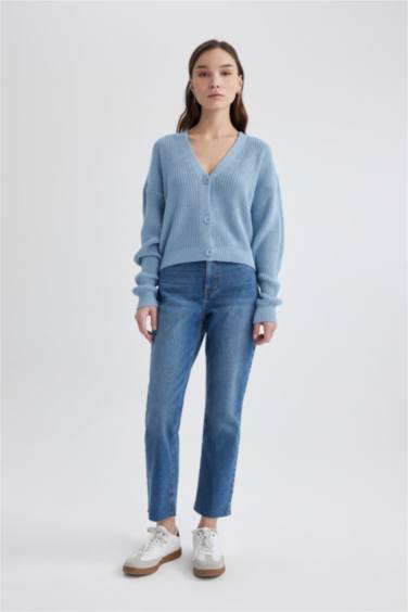 Regular Fit V-Neck Cardigan