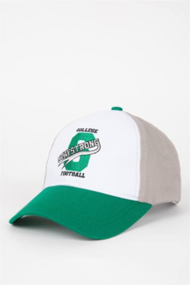 Boy Embroidered Cotton Baseball Basketball Cap