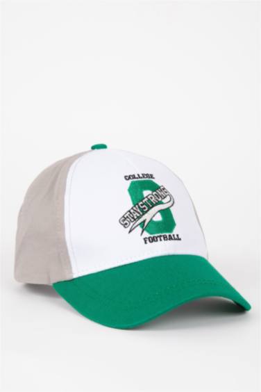 Boy Embroidered Cotton Baseball Basketball Cap