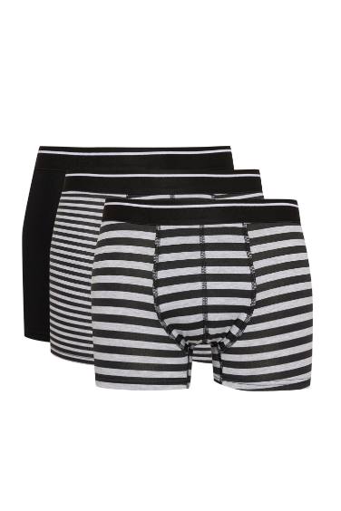 Striped 3 Piece Boxers