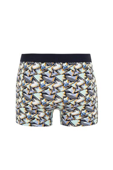 بوكسر قصة عادية أزرق الملكي - 3 قطع