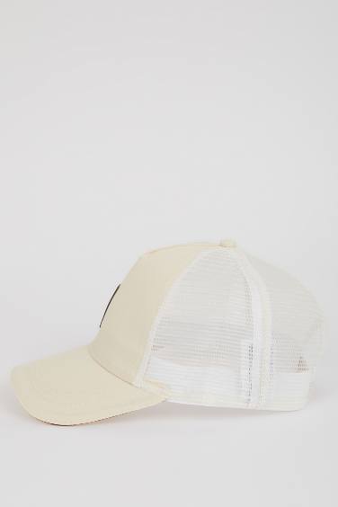 Man Label Printed Woven Baseball Basketball Cap
