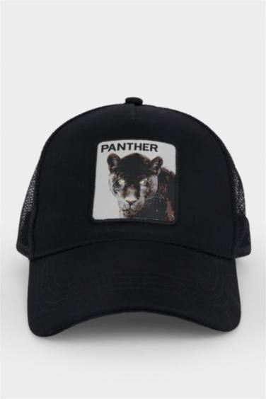 Erkek Etiket Baskılı Dokuma Beyzbol Basketbol Şapkası - Görsel 5