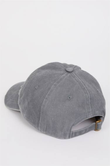 Boy Embroidered Baseball Basketball Denim Cap