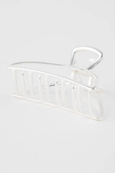 مشبك شعر فضي