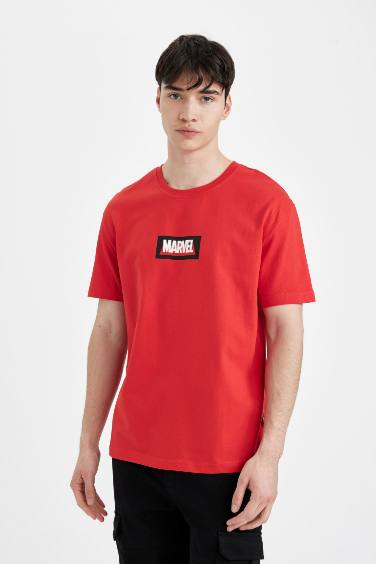 Regular Fit Licensed by Marvel Crew Neck T-Shirt