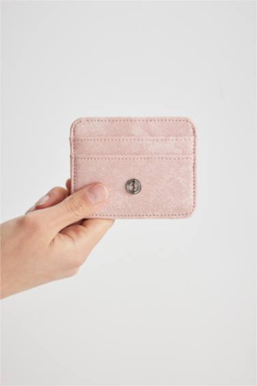 Woman Denim Card Holder