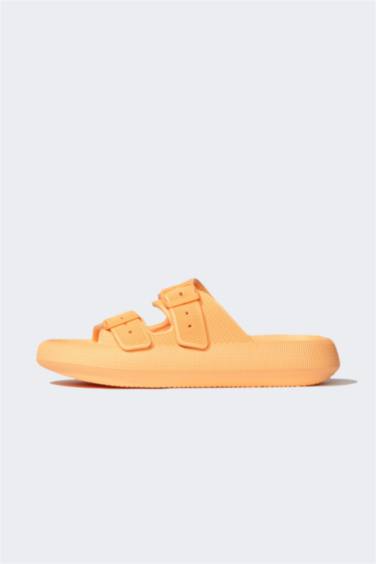 شبشب حريمي إيفا بكعب عالي بشريط مزدوج