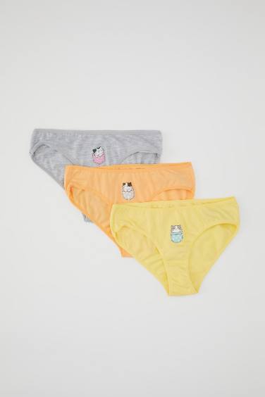 Girl 3 Piece Slip Panties