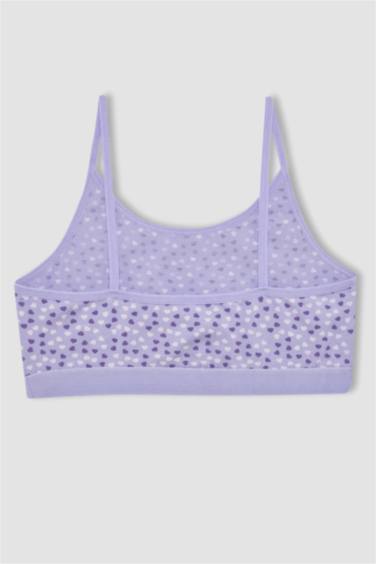 حمالة صدر حمالات الصدر منقوش - قطعتين