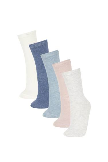 Women 5 pack Cotton Long Socks