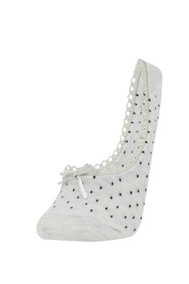 شرابات فلات حريمي قطن - 3 قطع