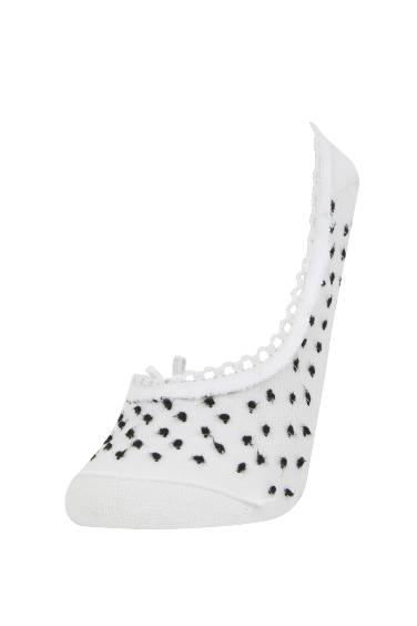 شرابات فلات حريمي قطن - 3 قطع