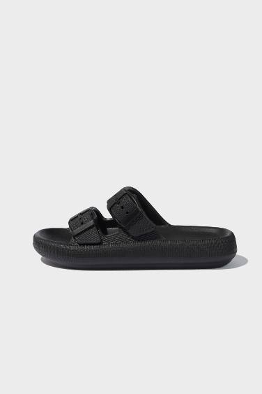 Boy High Sole Double Band Eva Slippers