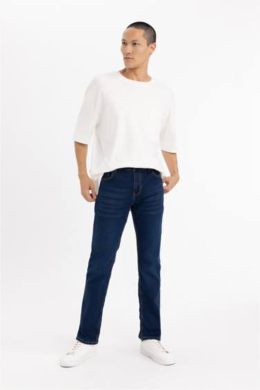 بنطرون جينز سيرجيو قصة عادية بخصر عادي