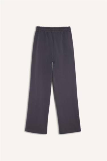 Straight Fit Basic Yüksek Bel Kalın Eşofman Altı