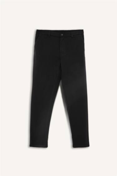 Tailored Fit Straight Leg Trousers