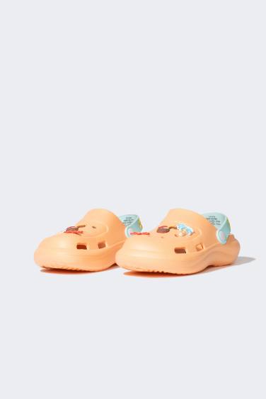 Girl Single Strap High Sole Slippers