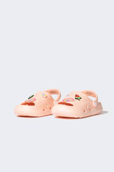 Girl Single Strap High Sole Slippers