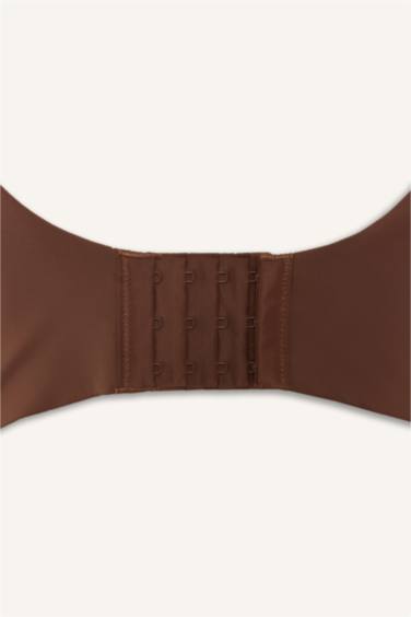 Micro Kaplı Push Up Balenli Büyük Beden Sütyen