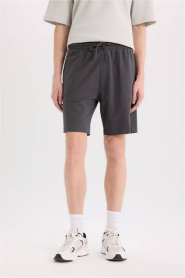 Short slim basique en coton