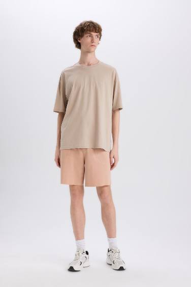 Short en coton basique Coupe slim