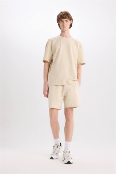 Slim Fit Super Skinny Hem Shorts