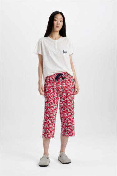 Pyjama à manches courtes imprimé