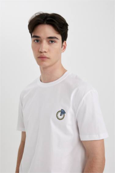 Regular Fit Short Sleeve Knitted Tops