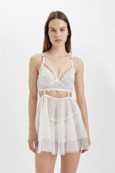 Fall in Love Full Lace Uncovered Bra