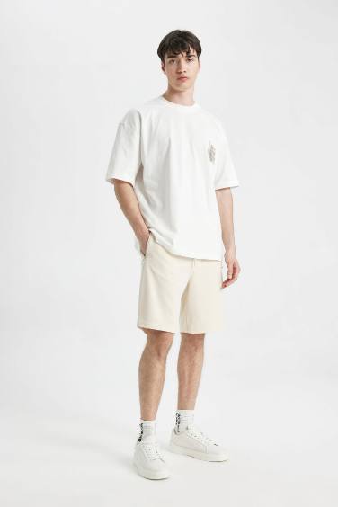 Regular Fit Regular Hem Shorts