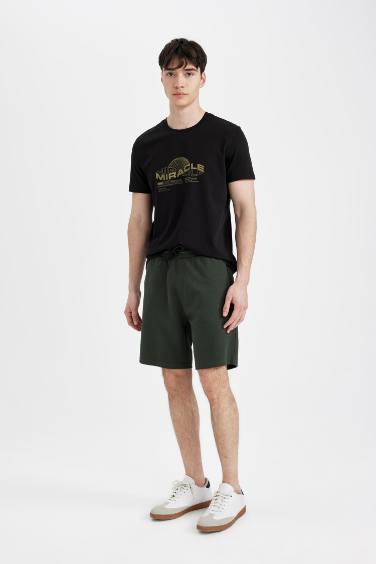 Regular Fit Regular Hem Shorts