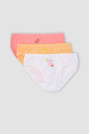 Culottes Slips pour Fille - 3 Pièces