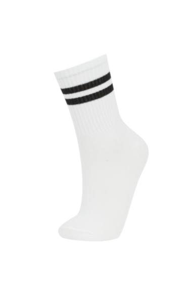 Chaussettes Longues Coton Pour Femme - 3 Paires