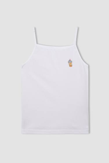 أندر شيرت بناتي قصة عادية - قطعتين