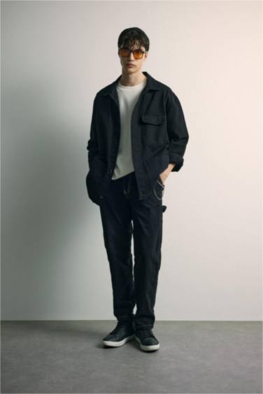 Wide Leg Fit Normal Waist Trousers