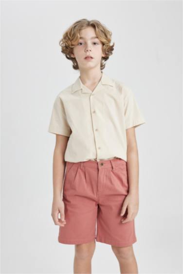 Boy Gabardine Shorts
