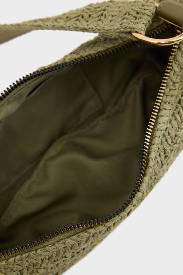 Женская соломенная сумка